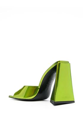 Devon 115mm iridescent mules THE ATTICO | 236WS000E086080